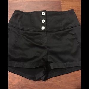 Express studio design size 0 shorts sailor corset